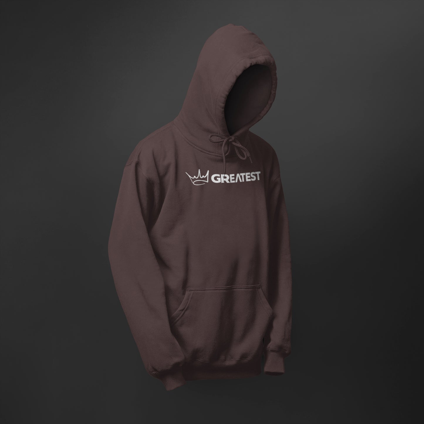 Brown Hoodie- Earthtone Drift