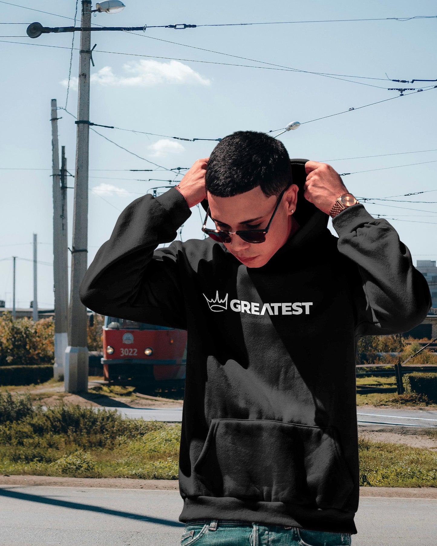 Black Hoodie- Midnight Core Pullover